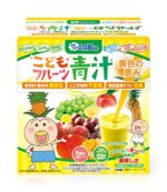 はなかっぱ こどもフルーツ青汁 黄色 トロピカルフルーツ味 顆粒 1箱30包 野菜不足 偏食 栄養 カルシウム ビタミンD DHA PS ホスファチジルセリン 乳酸菌