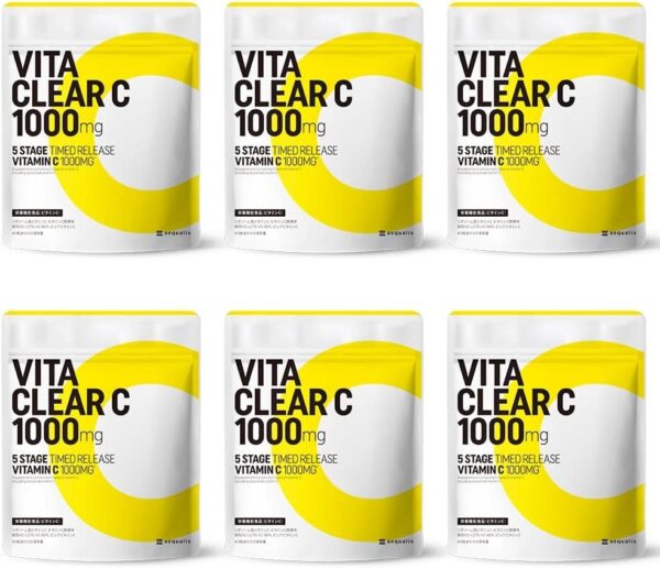 aequalis ビタクリアC 高濃度 ビタミンC サプリメント 1,000mg配合 リポソームビタミンC 国内製造 90粒入 - 画像 (11)