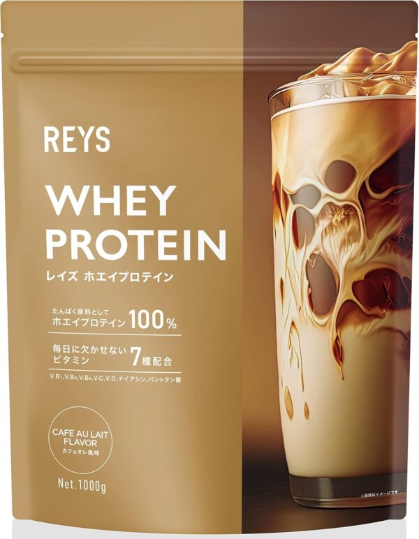 REYS レイズ ホエイ プロテイン 山澤 礼明 監修 1kg 国内製造 ビタミン7種配合 WPCプロテイン ぷろていん ホエイプロテイン (グレープ風味) - 画像 (21)