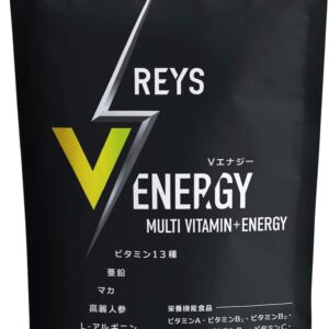 REYS レイズ  V ENERGY  Vエナジー 山澤礼明 監修 マルチビタミン タブレット 亜鉛 マカ 高麗人参 アルギニン トンカットアリ 牡蠣エキス ビタミン13種配合 栄養機能食品 国産