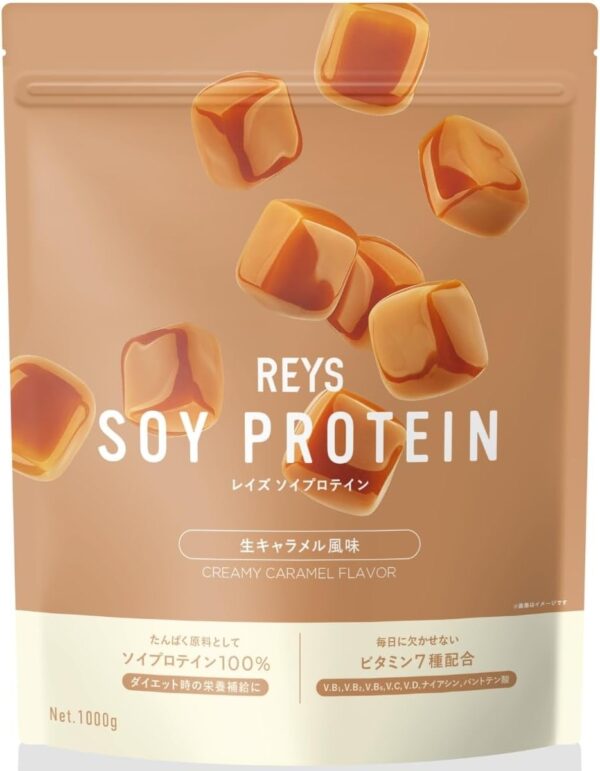 REYS レイズ ソイ プロテイン 山澤 礼明 監修 1kg 国内製造 ビタミン7種配合 SOY ぷろていん ソイプロテイン (チョコレート風味) - 画像 (14)