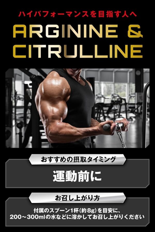 REYS レイズ アルギニン・シトルリンパウダー ゆずレモン風味 山澤 礼明 監修 240g L-アルギニン3,000mg L-シトルリン1,000mg ミネラル3種 ビタミンB群4種配合 - 画像 (6)