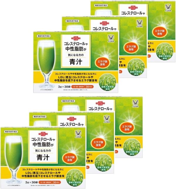 大正製薬機能性表示食品 コレステロールや中性脂肪が気になる方の青汁 [ コレステロール 中性脂肪 青汁 エラグ酸 ] (1箱) - 画像 (8)