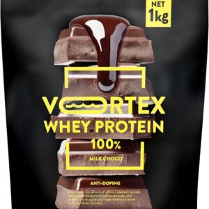 逗子食品 ホエイプロテイン VORTEX ボルテックス 1kg ミルクチョコ味 本格チョコレート 国内製造