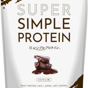 逗子食品 超シンプルプロテイン ホエイプロテイン 1kg ミルクチョコ味 本格チョコレート 国内製造