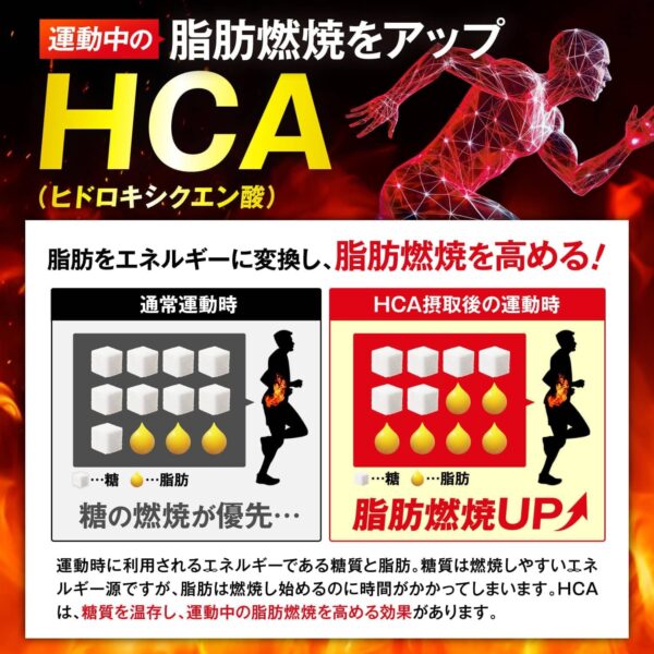 JAKS WEIGHT BURN ウエイトバーン 運動中の脂肪燃焼を高める HCA ダイエット 国内GMP製造 機能性表示食品 サプリメント ダイエット食品 ヒハツ カルニチン ビタミン7種 コエンザイムQ10 ジャックス - 画像 (3)