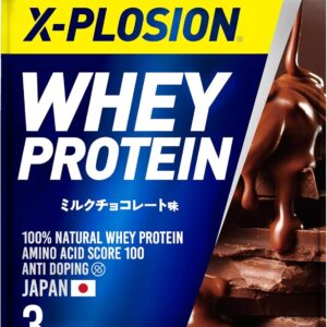 エクスプロージョン プロテイン 3kg ホエイプロテイン (ミルクチョコレート味/大容量/国内製造/WPC) X-PLOSION