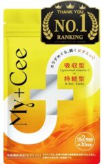【高濃度× 持続型】マイシー リポソーム ビタミンc サプリメント アルファリポ酸 vitamin c 母の日 ギフト 60粒 αリポ酸 ヘスペリジン 香料 着色料 保存料不使用 栄養機能食品 アルファリポ酸 αリポ酸 B－Rec技術 My+Cee よかもんチョイス (1袋)