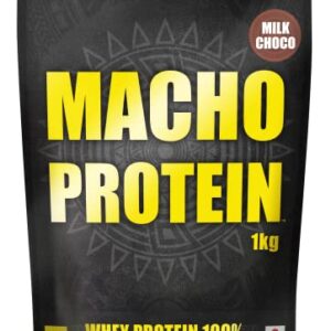 MACHO PROTEIN(マッチョプロテイン) ホエイプロテイン WPC 1kg ミルクチョコ味 本格チョコレート 国内製造