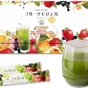MYNATURA フルーツモリンガ 青汁 フルーツ青汁 リンゴ風味 国産 30包 美味しい 飲みやすい 置き換えダイエット モリンガ パウダー 酵素 乳酸菌
