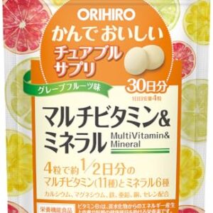 ORIHIRO(オリヒロ) オリヒロ かんでおいしいチュアブルサプリ マルチビタミン&ミネラル