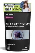 ULTORA ウルトラ ホエイ プロテイン 1kg 人工甘味料不使用 紫芋風味 国産 ホエイプロテイン ぷろていん ダイエット ダイエットサポート 置き換え 女性 wpi 無添加 美容