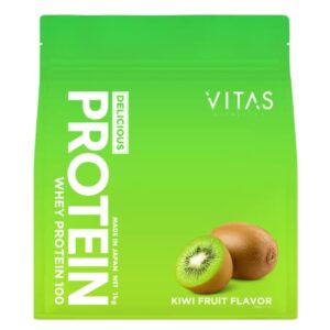 VITAS (バイタス) ホエイ プロテイン 100 キウイ風味 WPCプロテイン 国内製造 1kg