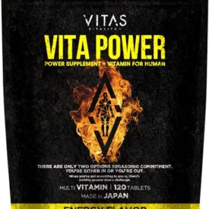 VITAS（バイタス） VITA POWER ビタパワー マカ 亜鉛 マルチビタミン 120粒 30日分