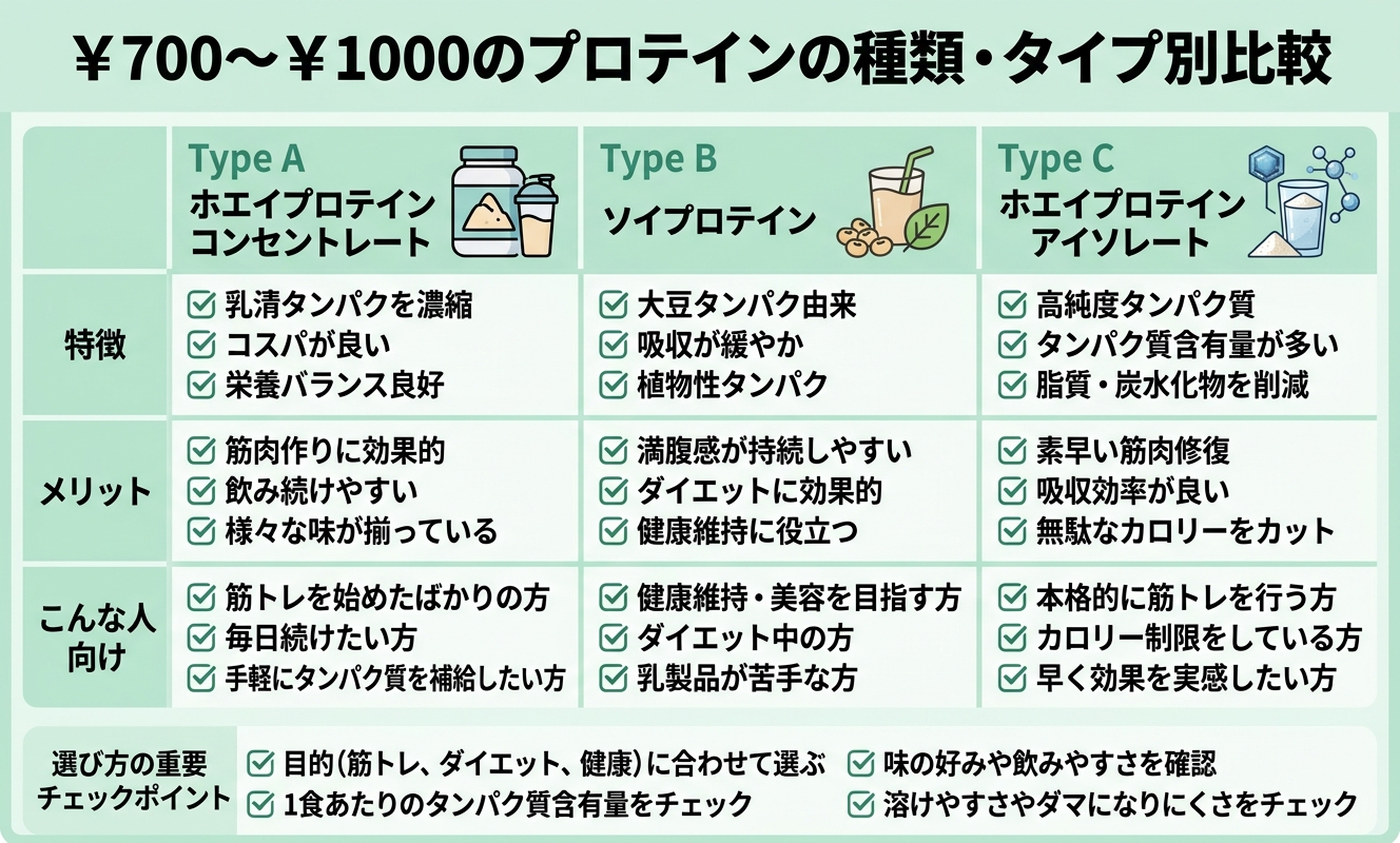 タイプ別比較ガイド