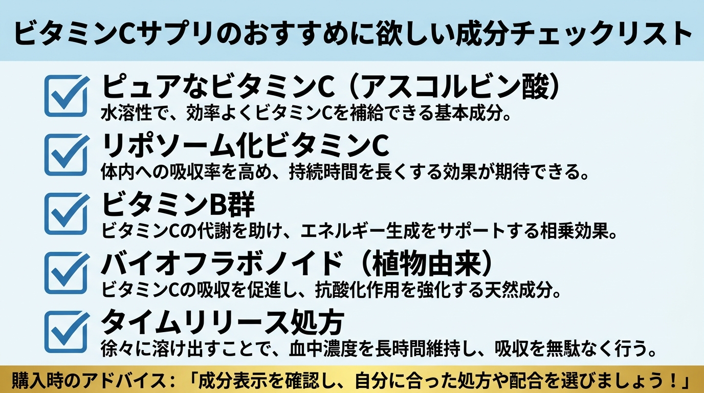 配合成分チェックリスト