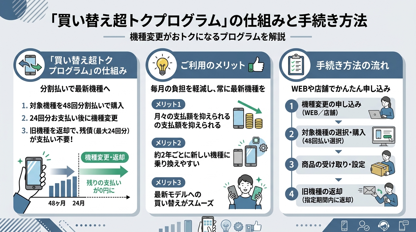 「買い替え超トクプログラム」の仕組みと手続き方法