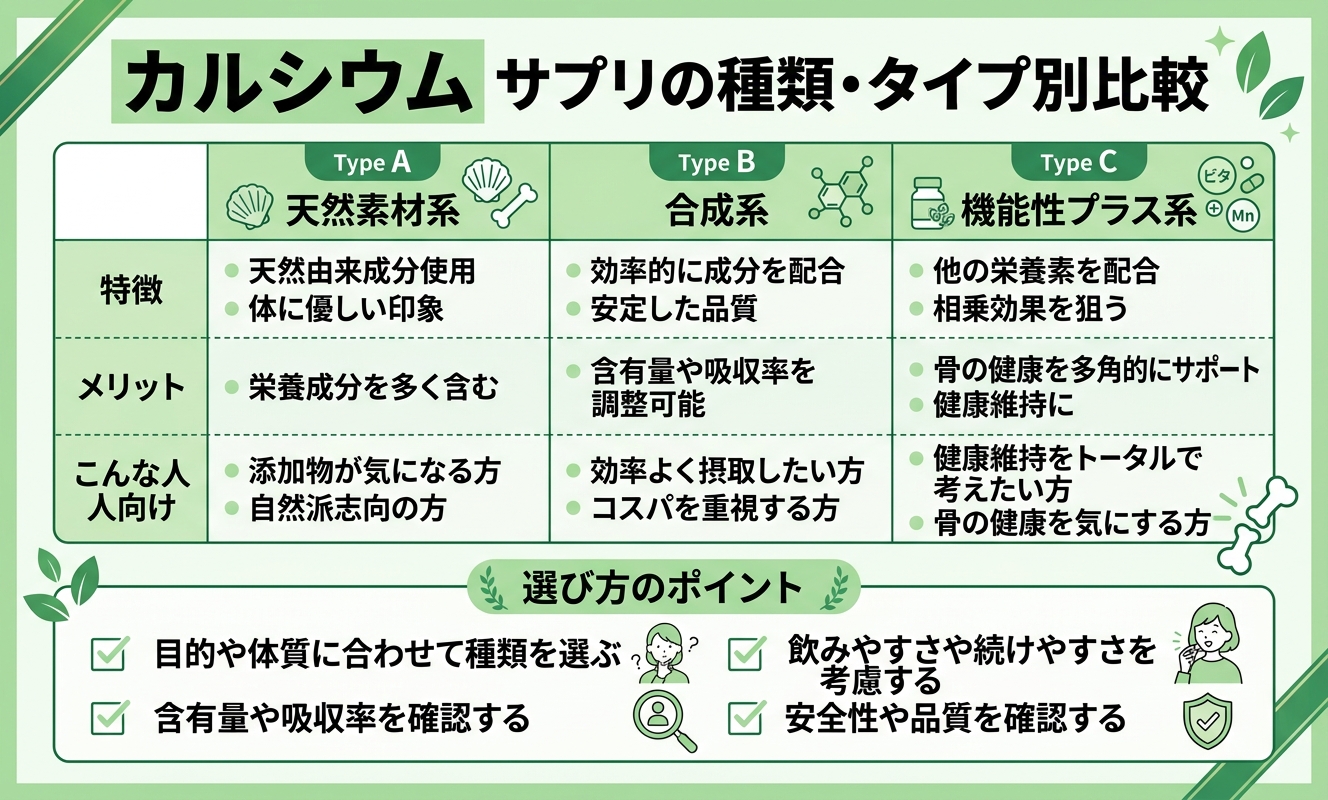 タイプ別比較ガイド