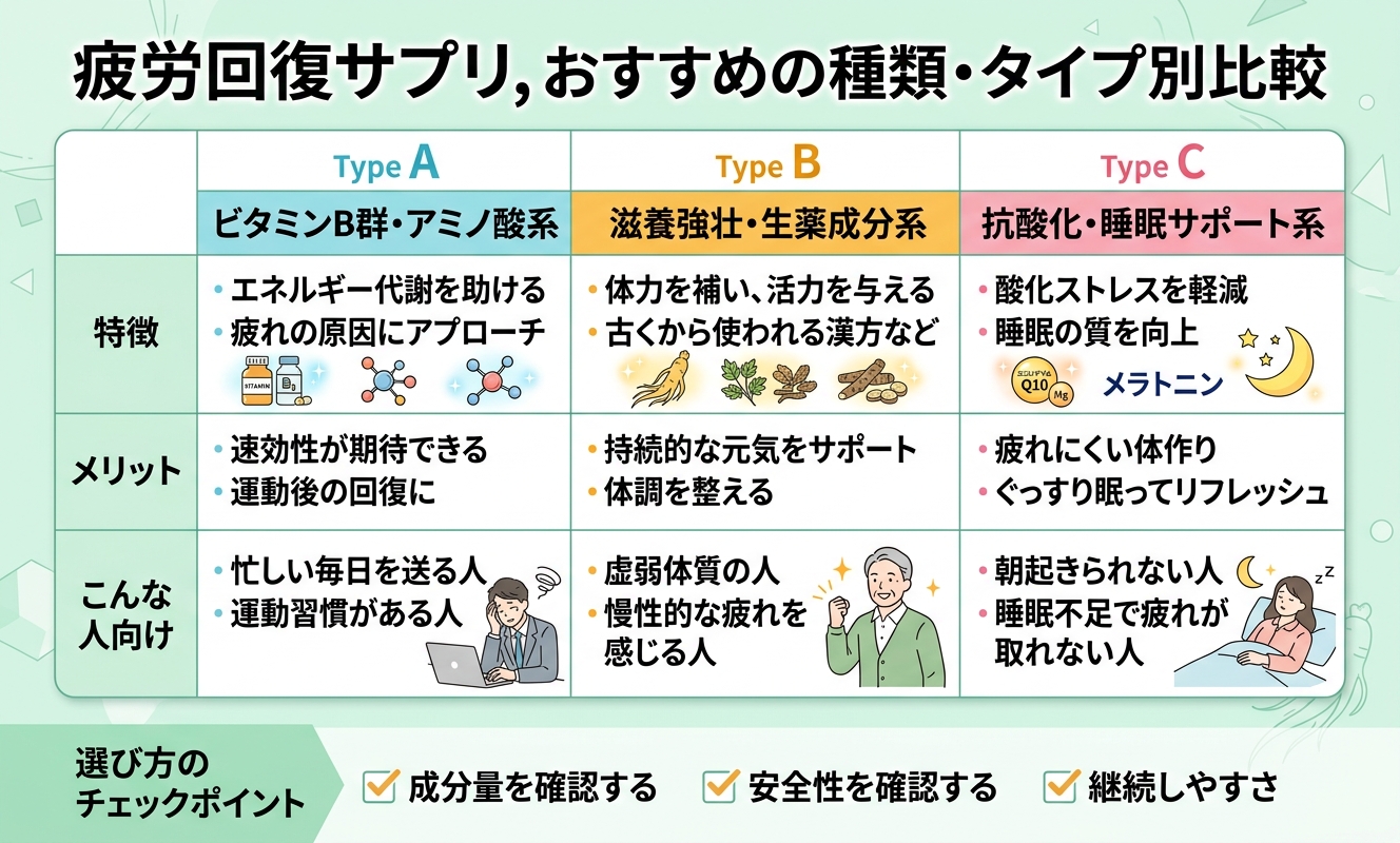 タイプ別比較ガイド