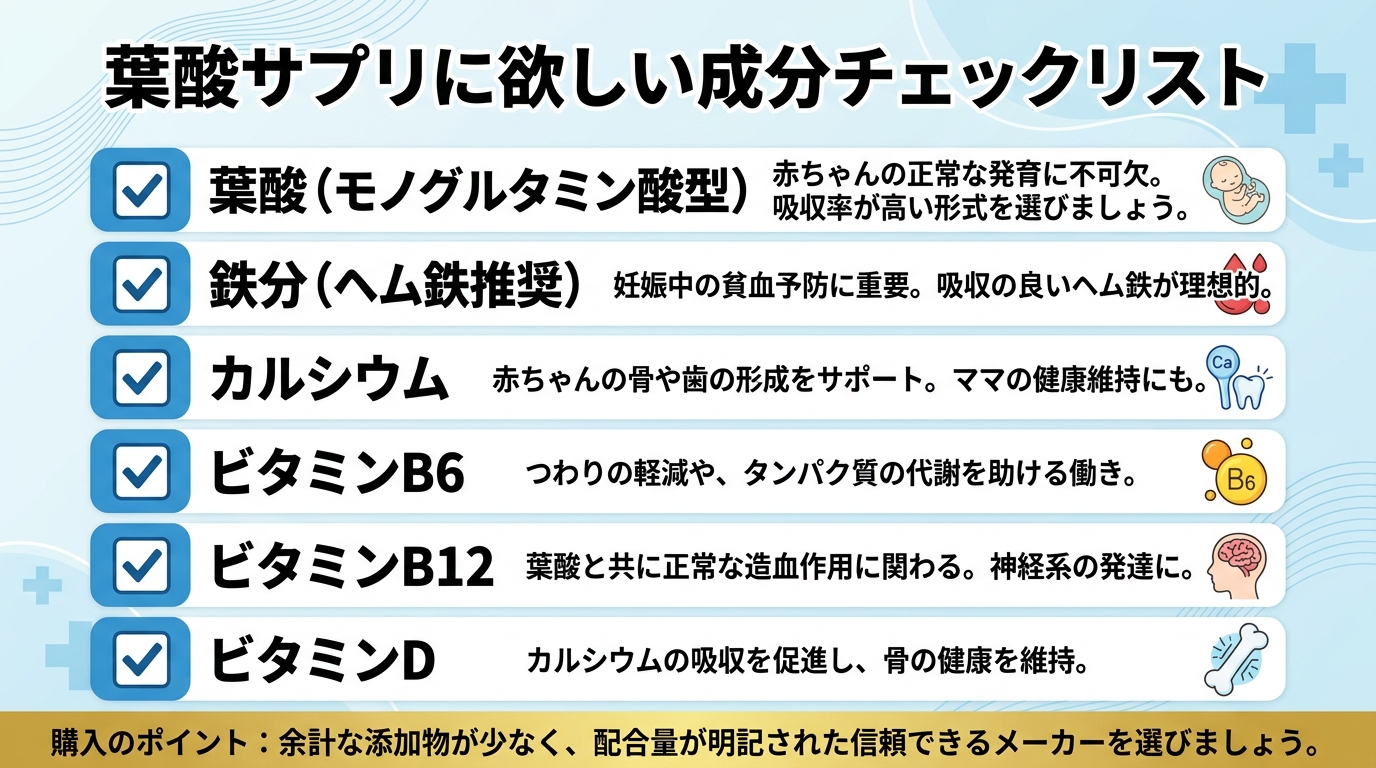 配合成分チェックリスト