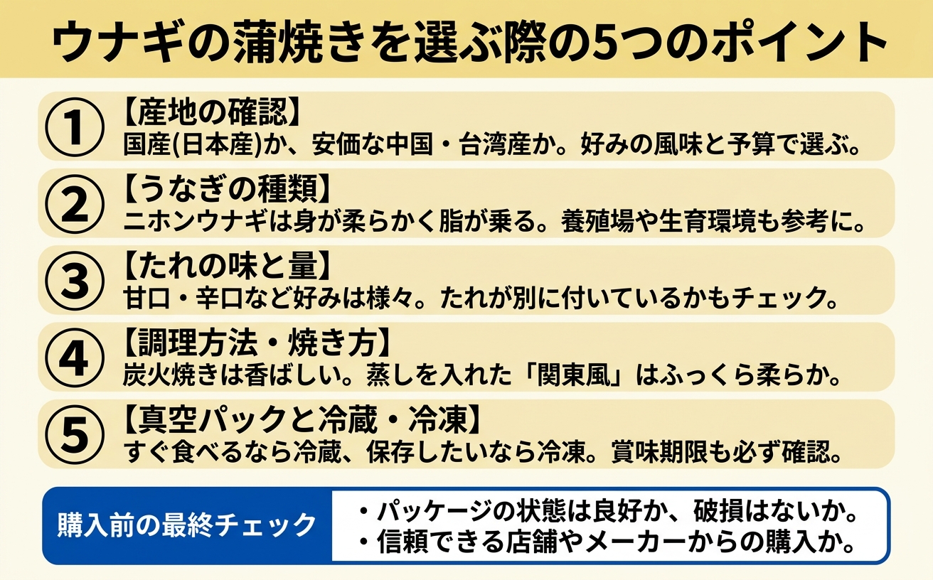 選び方チェックリスト