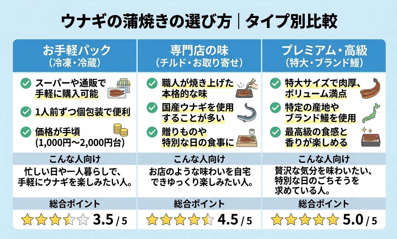 タイプ別比較・選び方ガイド