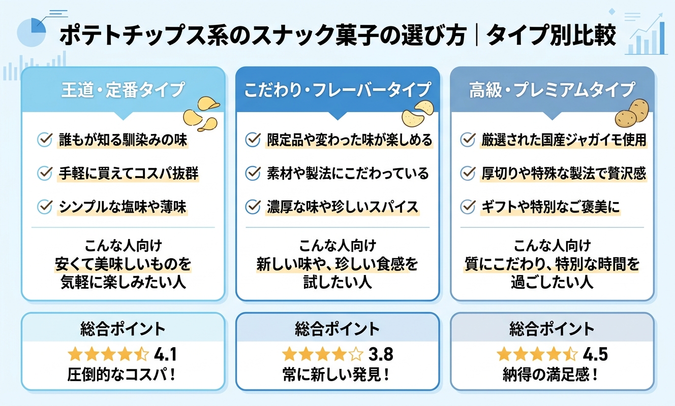 タイプ別比較・選び方ガイド