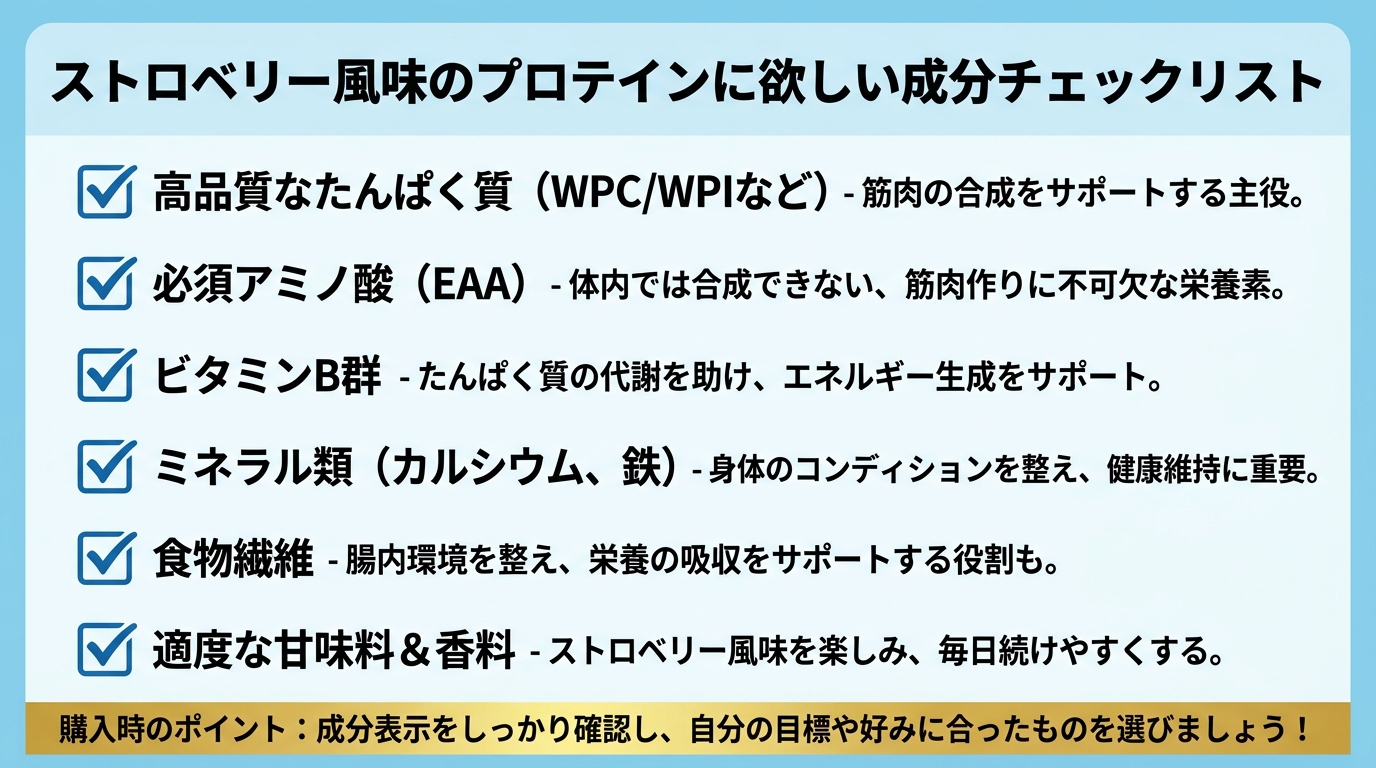 配合成分チェックリスト