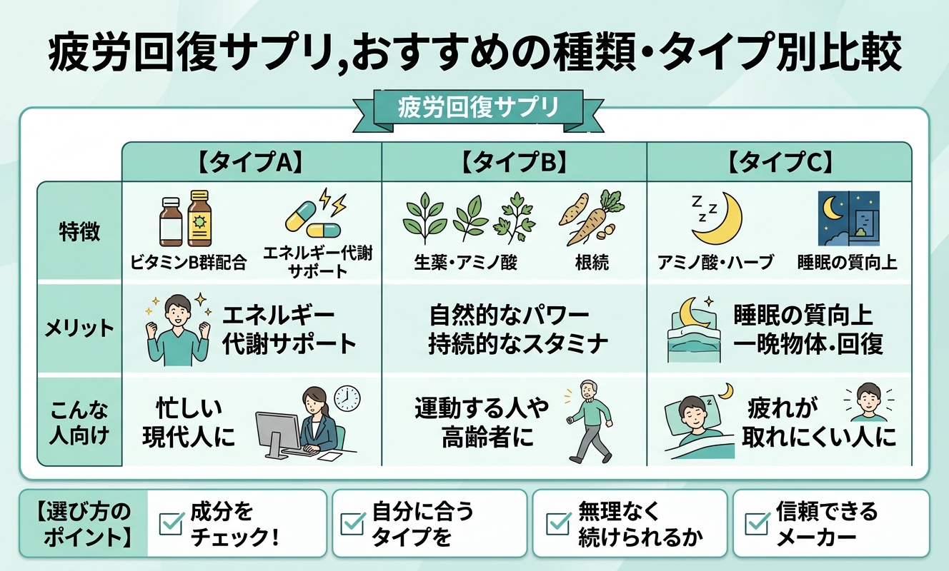 タイプ別比較ガイド