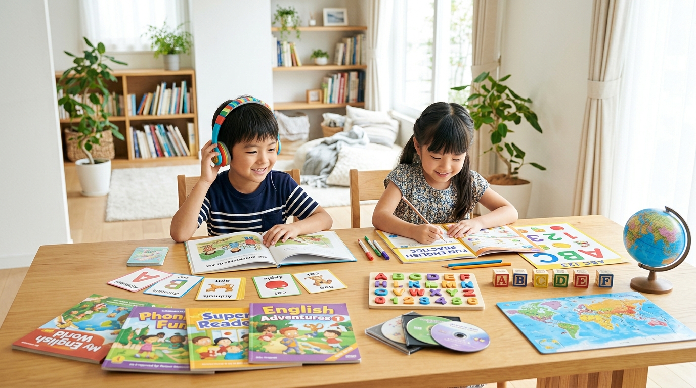 子供の英語学習とは?何歳から始めるべきか・効果的な方法・注意点を徹底解説