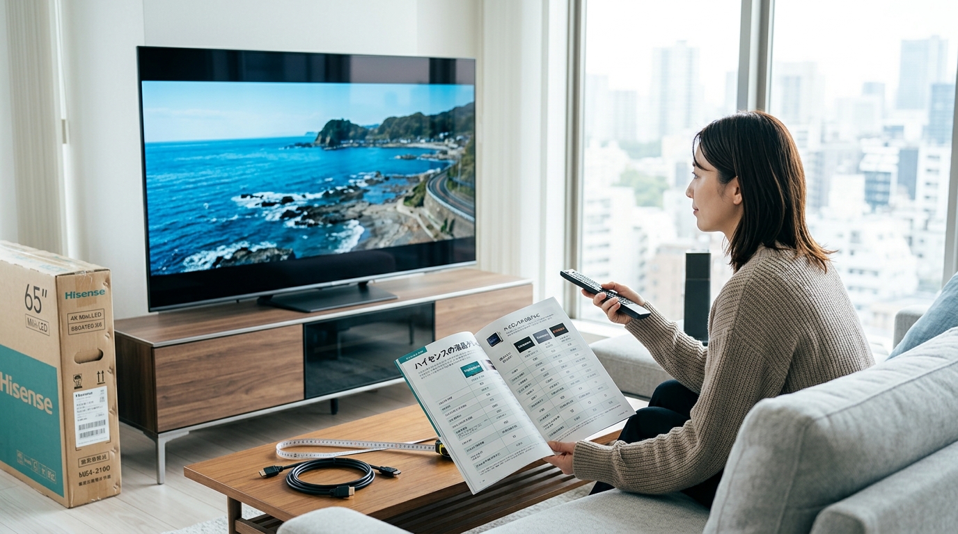 ハイセンスの液晶テレビおすすめ30選を徹底比較｜サイズ・画質・コスパで選ぶ人気モデルランキング