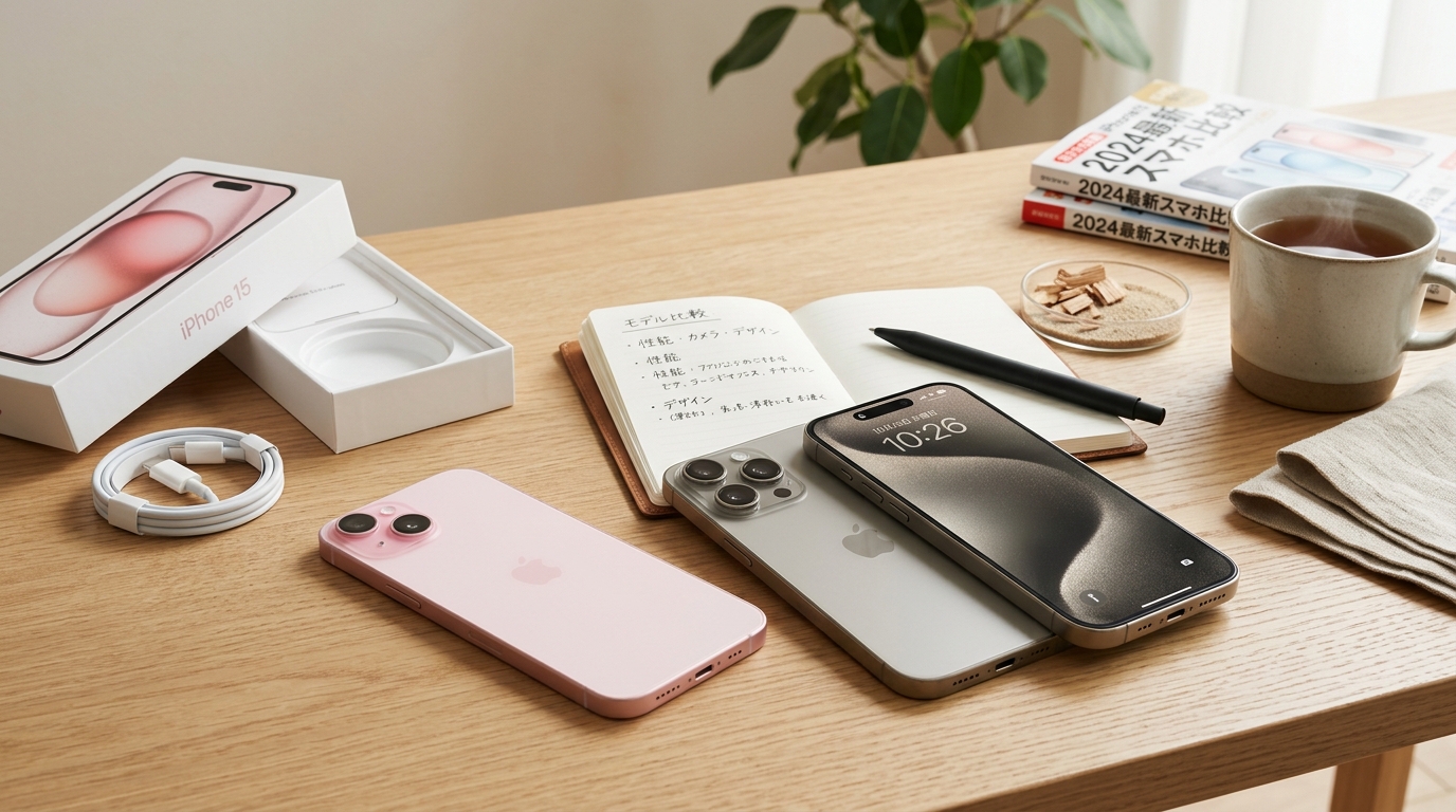 【2026年最新】iPhone15おすすめ比較49選！新品・中古・モデル別に徹底解説