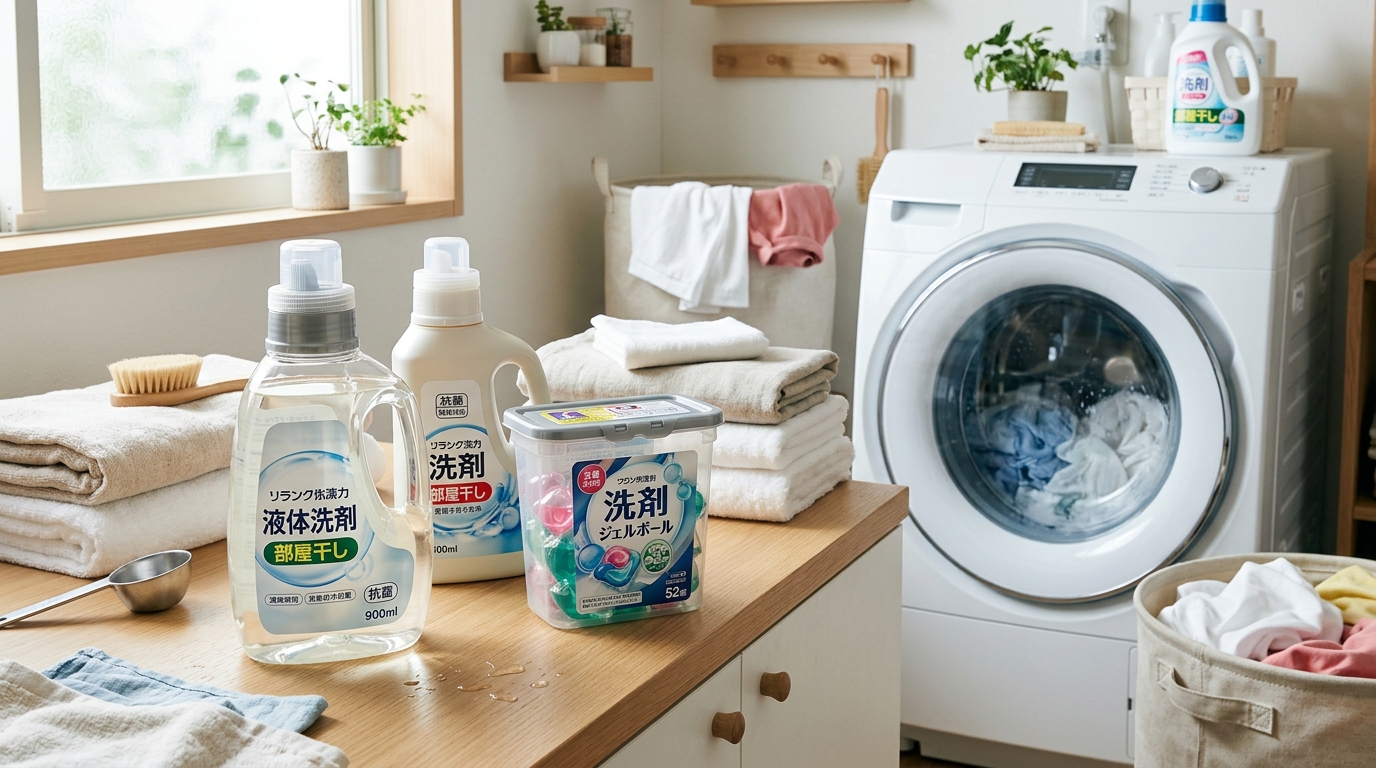 洗濯洗剤おすすめ20選【徹底比較】泥汚れ・おしゃれ着・大容量まで用途別に選び方を解説