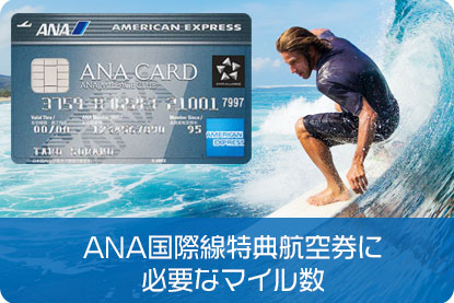 ANA国際線特典航空券に必要なマイル数