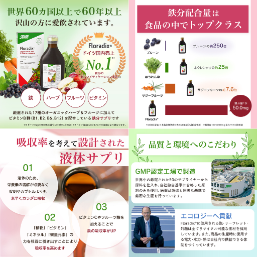 Salus Floradix(フローラディックス) - ベストアイテム Salus Floradixフローラディックス