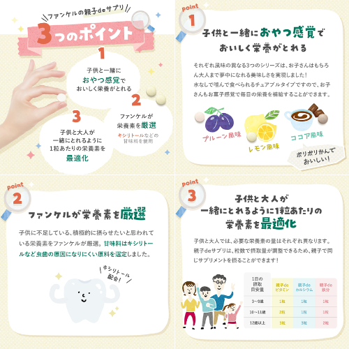 ファンケル 親子de 鉄分 - ベストアイテム FANCL 親子de 鉄分