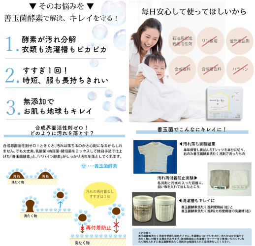 ネオナチュラル neobaby 善玉菌酵素洗たく洗剤 - ベストアイテム ネオナチュラル neobaby 善玉菌酵素洗たく洗剤