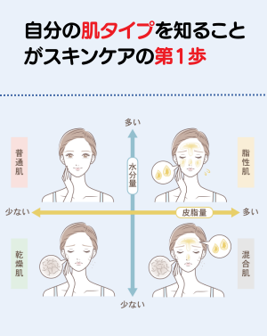 肌タイプを知る - ベストアイテム 肌タイプを知る