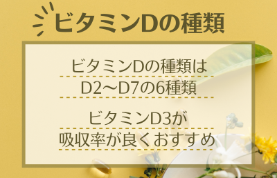 ビタミンDの種類で選ぶ - ベストアイテム ビタミンDの種類で選ぶ