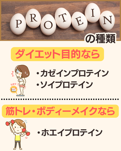 プロテインの種類 - ベストアイテム プロテインの種類