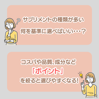 脂肪燃焼サプリの選び方 - ベストアイテム 脂肪燃焼サプリの選び方