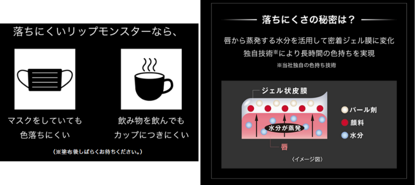 リップモンスターの特徴 - ベストアイテム リップモンスターの特徴