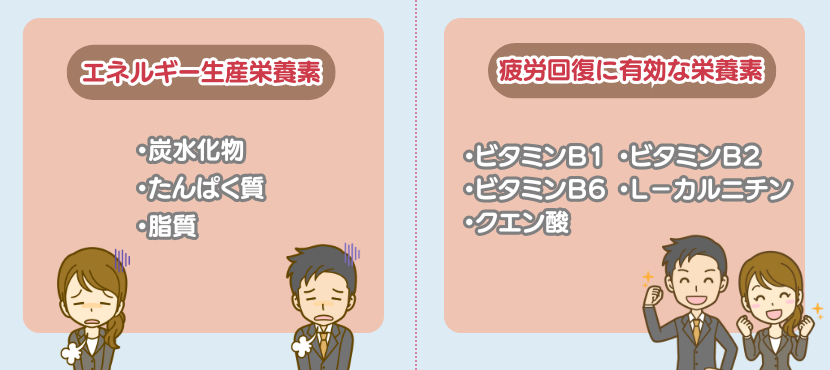 疲労回復に必要な栄養素 - ベストアイテム 疲労回復に必要な栄養素