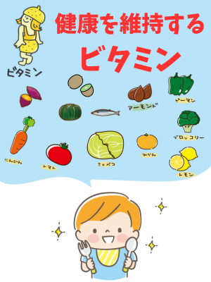健康な体を維持するためのビタミン - ベストアイテム 健康な体を維持するためのビタミン